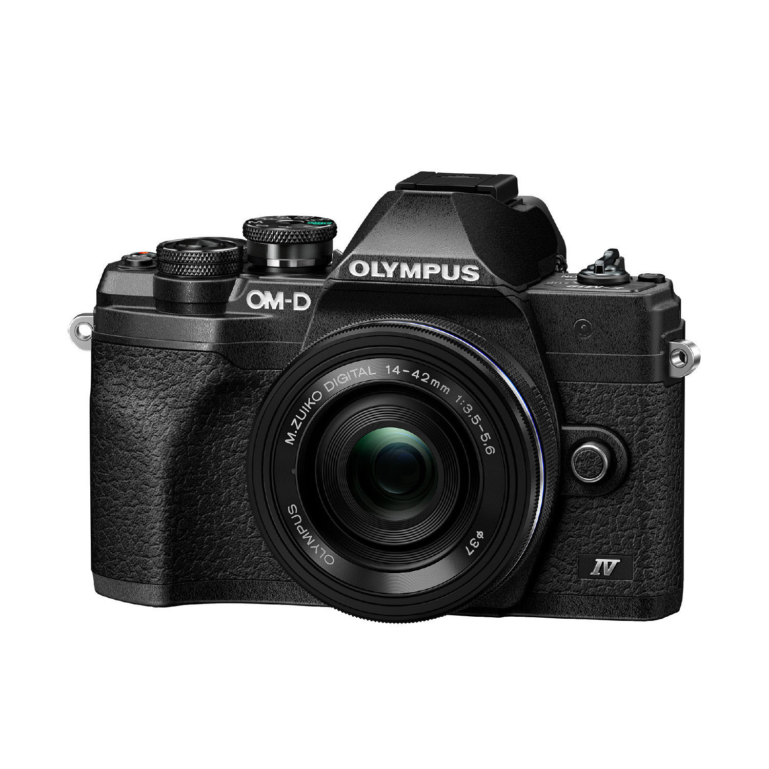 Olympus OM-D E-M10 Mark IV systeemcamera Zwart + 14-42mm EZ