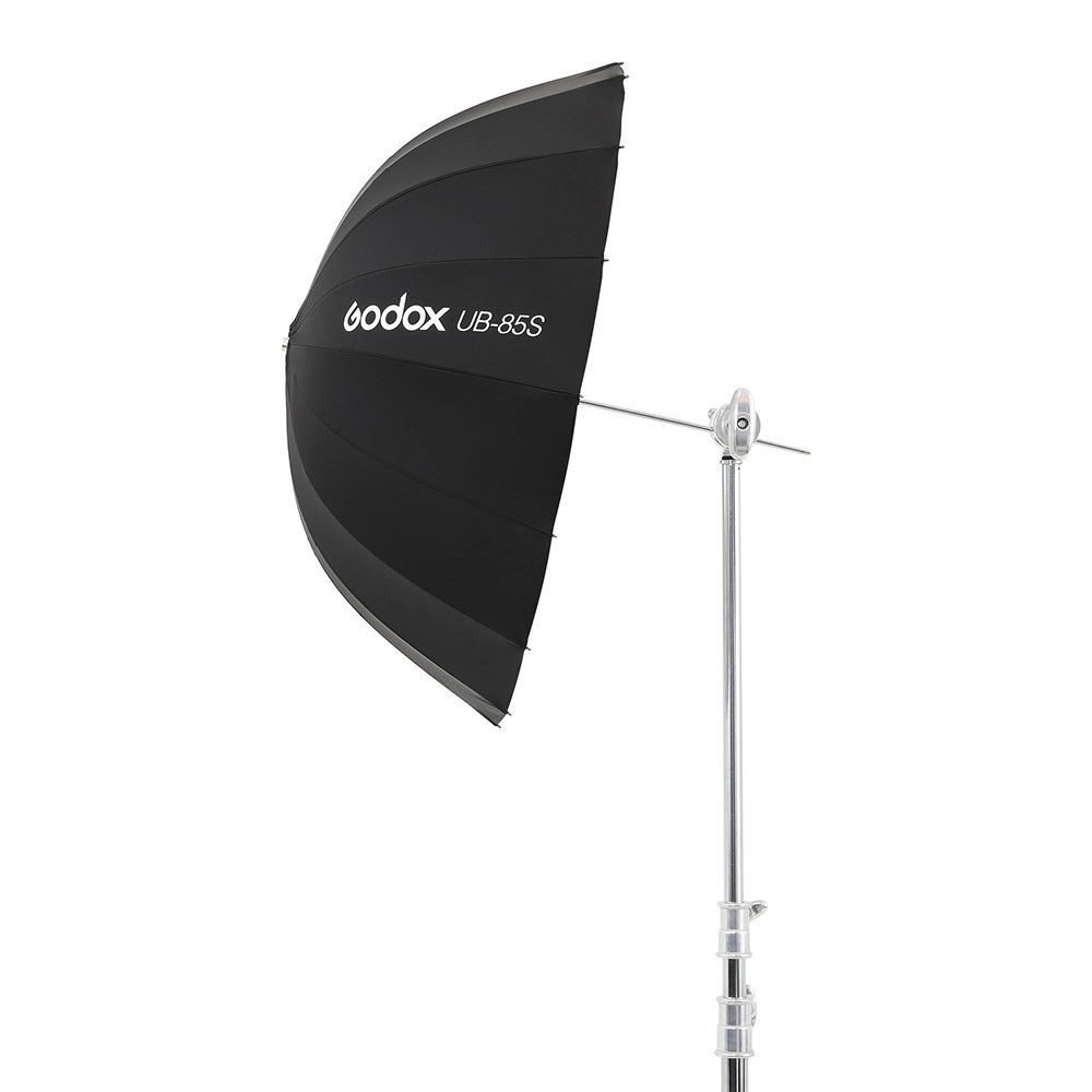 Godox UB-85S Parabolische Paraplu Zwart/Zilver (85cm)