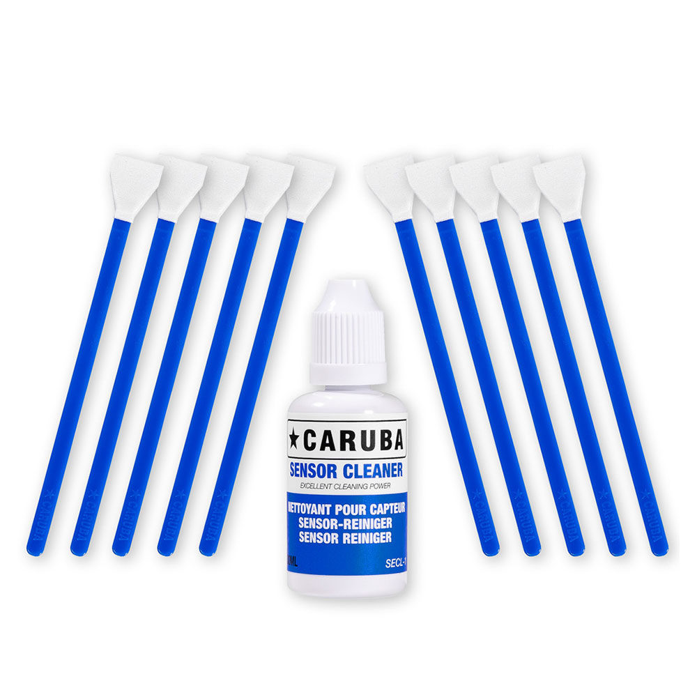 Caruba APS-C Cleaning Swab Kit (10 swabs 16mm + cleaning fluid 30ml)