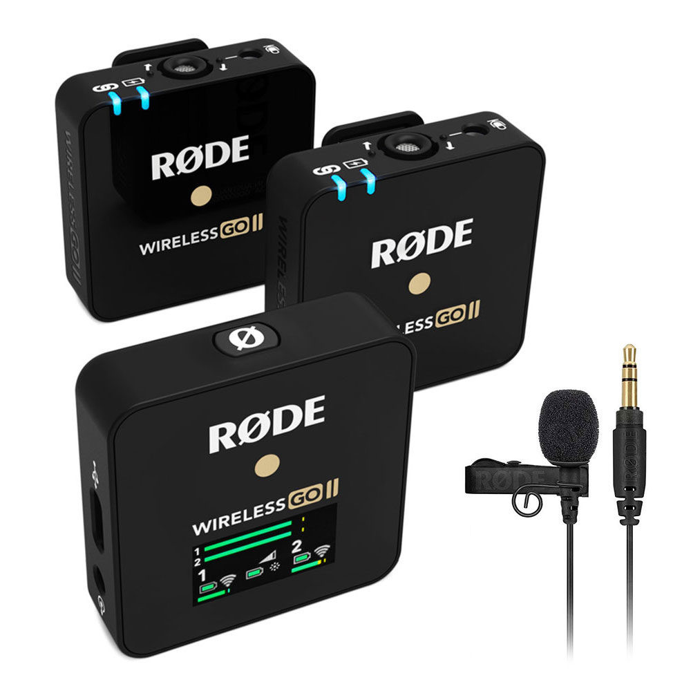 Rode Wireless GO II + Lavalier GO microfoon kit