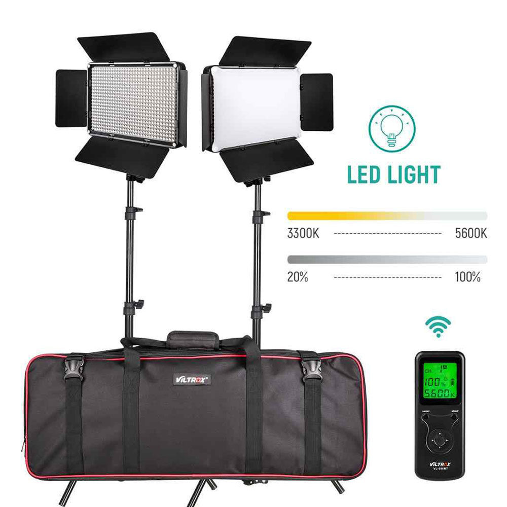 Viltrox VL-D640T LED Light Duo Kit