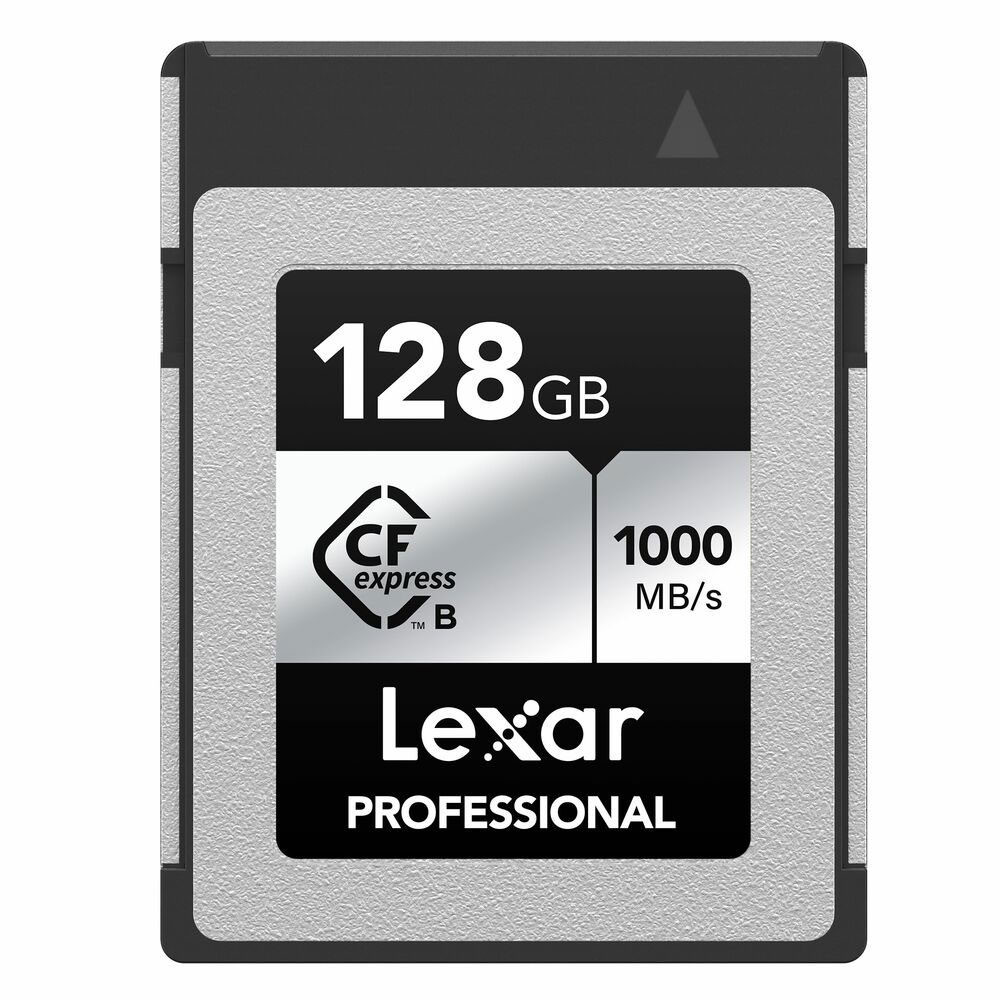Lexar 128GB CFexpress Type B Professional Silver Series 1000MB/s geheugenkaart
