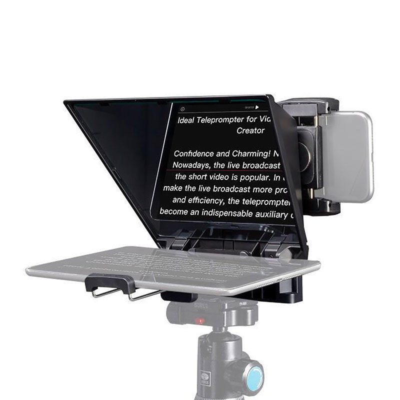 Feelworld TP2A Portable 8 Teleprompter voor smartphone/tablet