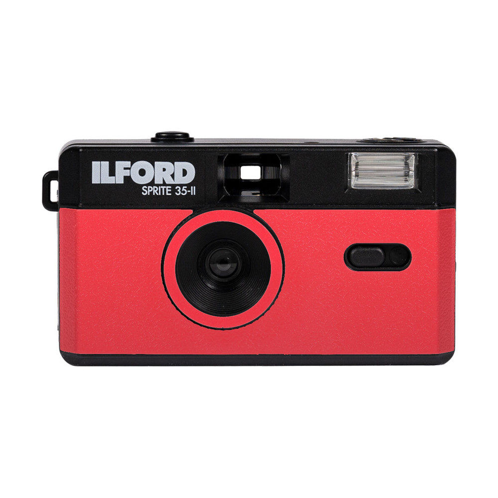 Ilford Sprite 35-II camera Zwart-Rood