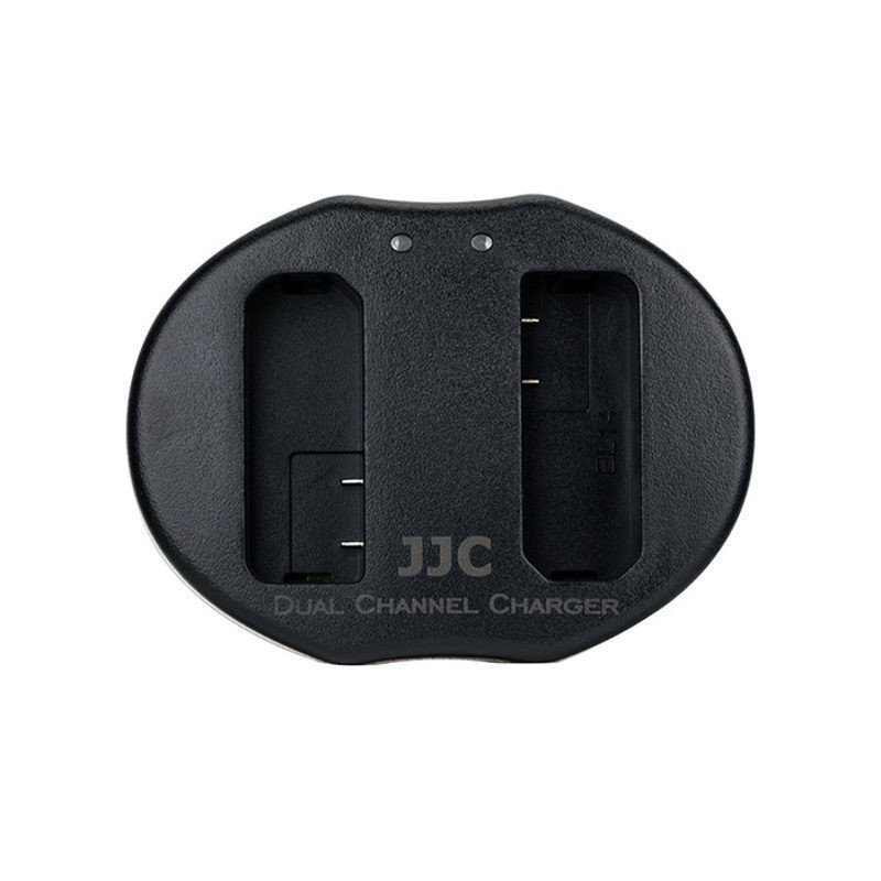 JJC UCH-LP-E6 USB Dual Battery Charger (voor Canon LP-E6 accu)
