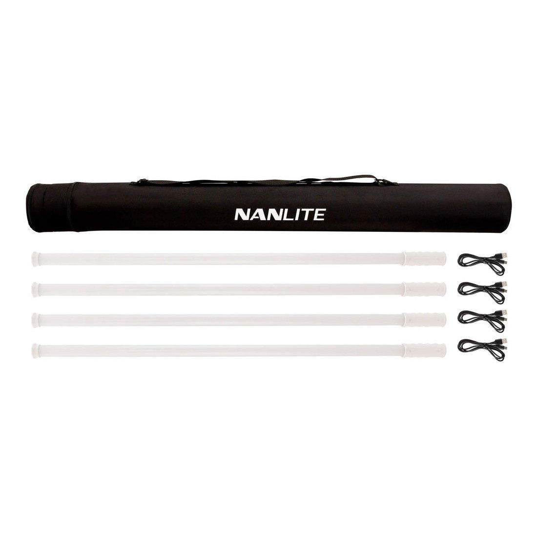 Nanlite Pavotube T8-7X RGBWW LED Pixel Tube Quad Kit
