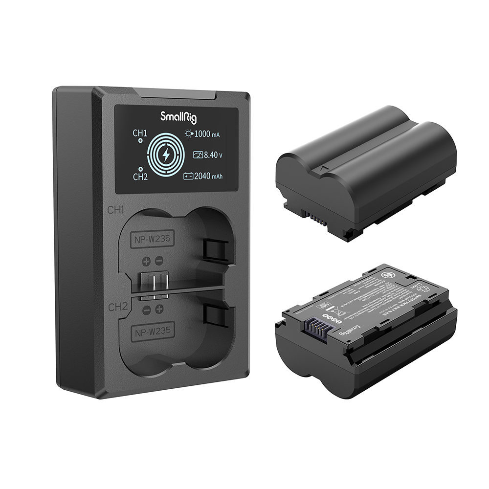 Fujifilm NP-W235 Camera Battery Charger Kit (SmallRig 3822)