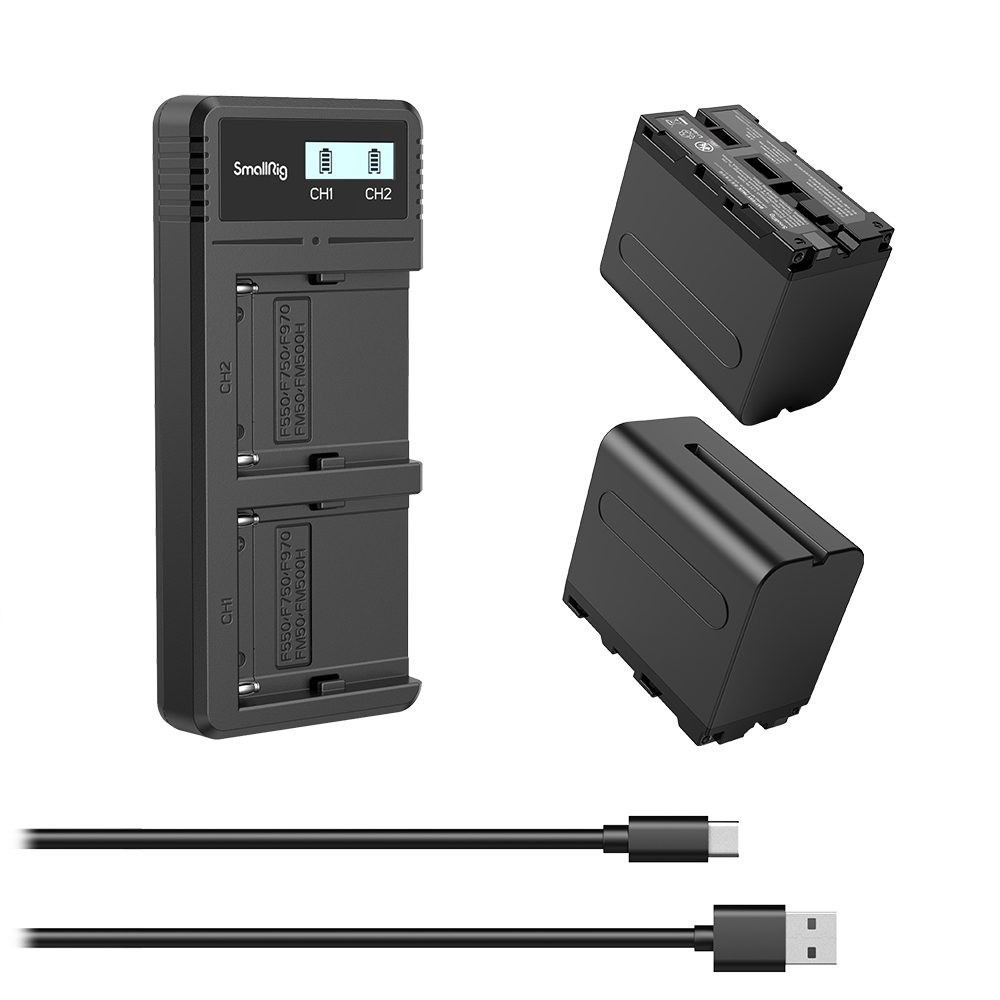 Sony NP-F970 Battery Charger Kit (SmallRig 3823)