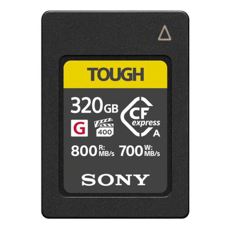 Sony 320GB Tough CFexpress Type A 800MB/s geheugenkaart