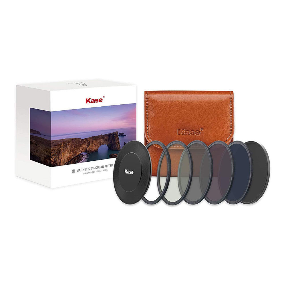 Kase 82mm Wolverine Magnetic Professional ND Stack filterkit (CPL/ND8/ND64/ND1000)