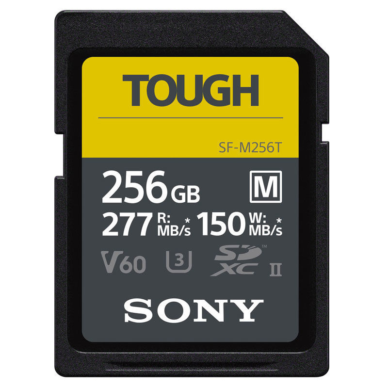 Sony 256GB SD Tough M-series UHS-II 277MB/s geheugenkaart