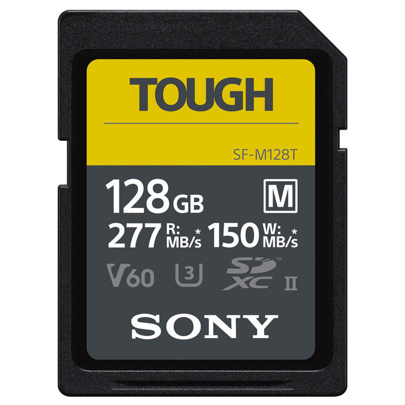 Sony 128GB SD Tough M-series UHS-II 277MB/s geheugenkaart