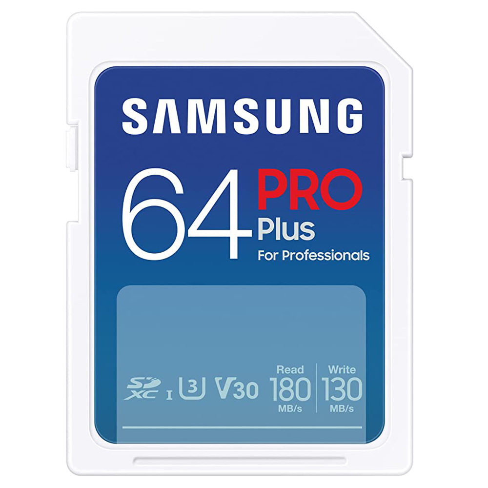 Samsung 64GB PRO Plus SD geheugenkaart