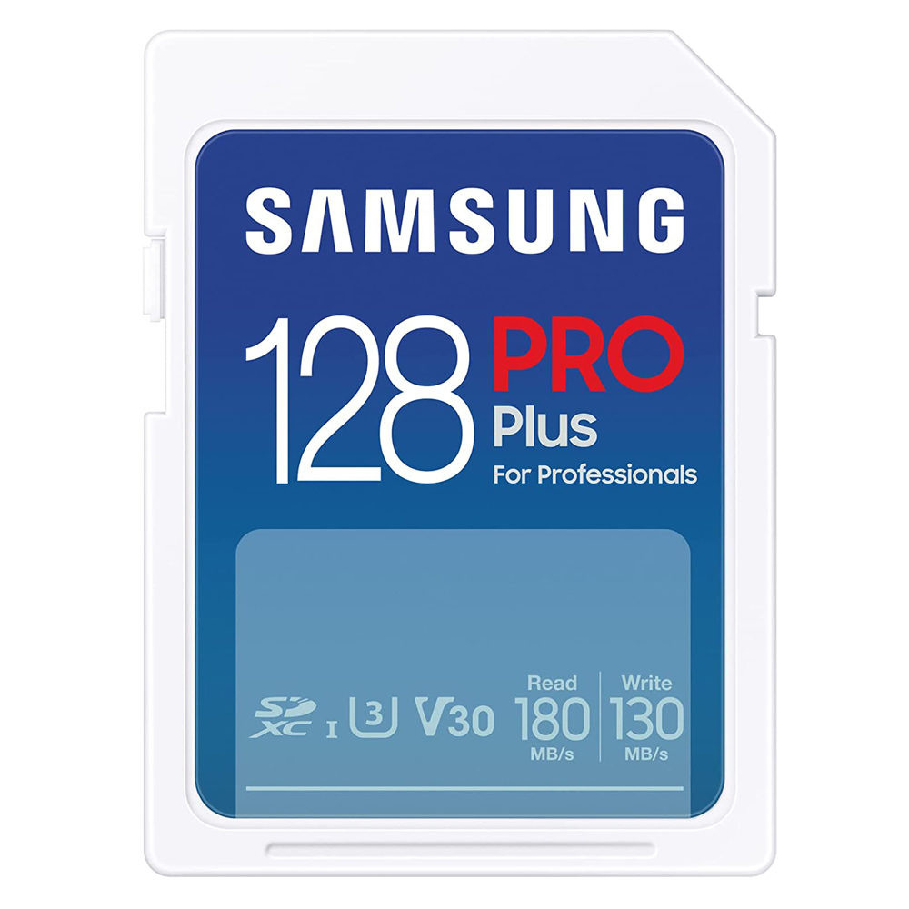 Samsung 128GB PRO Plus SD geheugenkaart