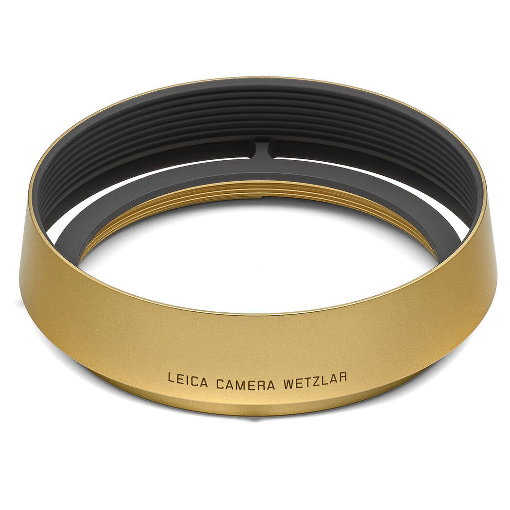 Leica Round Lens Hood Q3 Brass