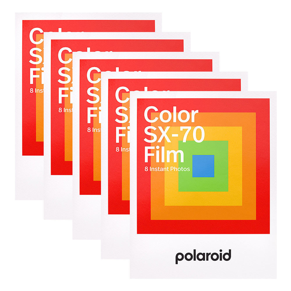 Polaroid Color Film voor SX-70 (5-pak)