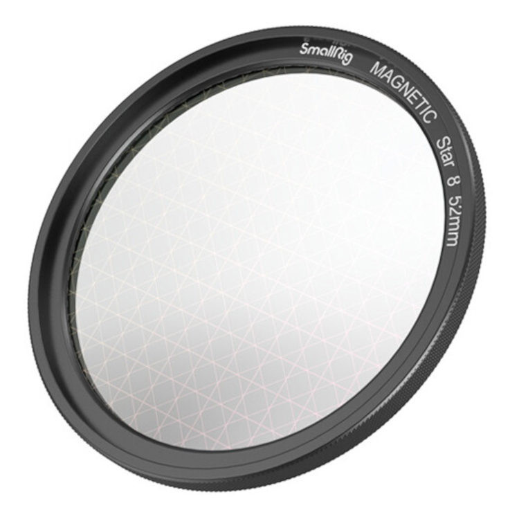 SmallRig 4218 MagEase Magnetic Star-Cross Filter (8 Points) 52mm