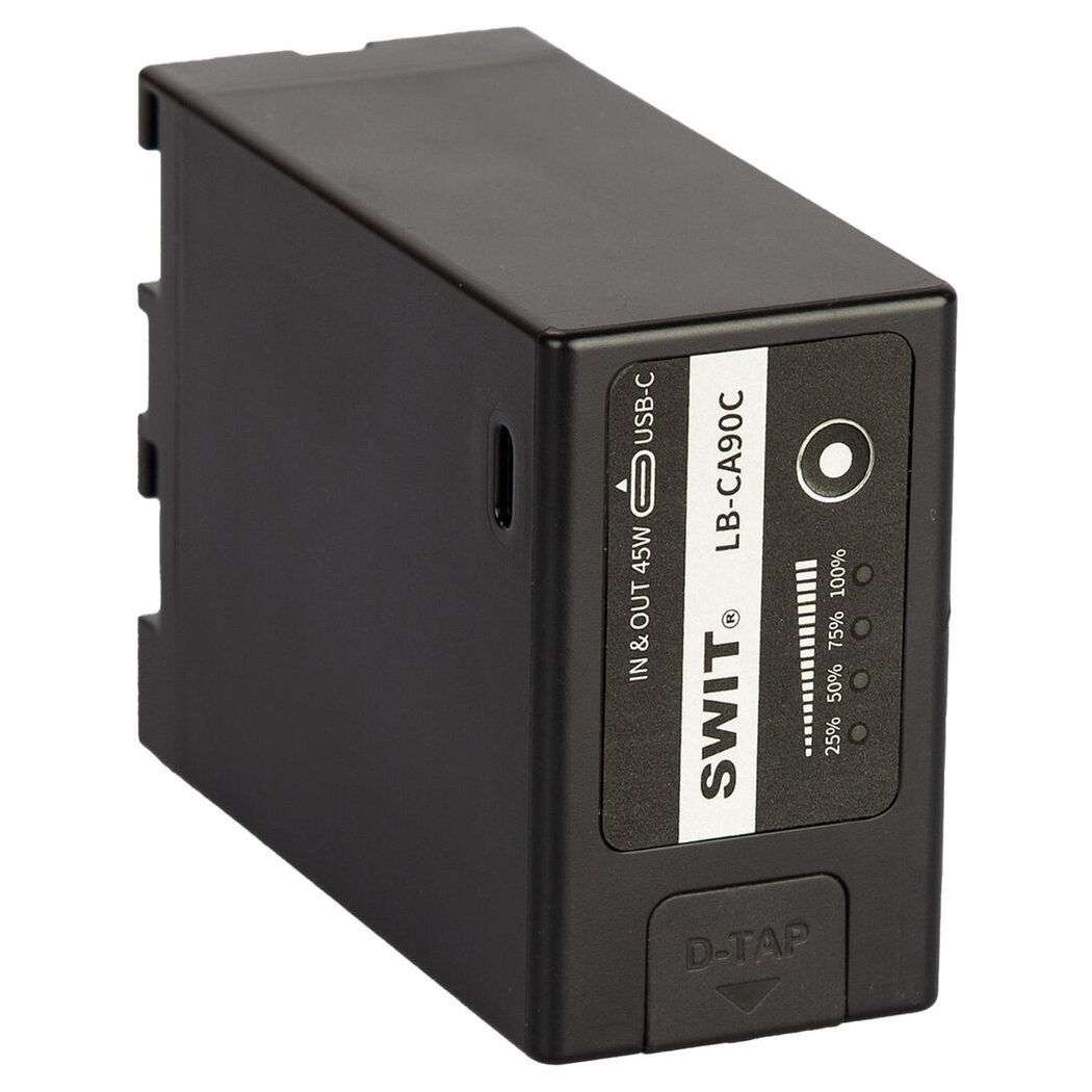SWIT LB-CA90C 90Wh BP-A-type DV battery with USB-C and D-tap