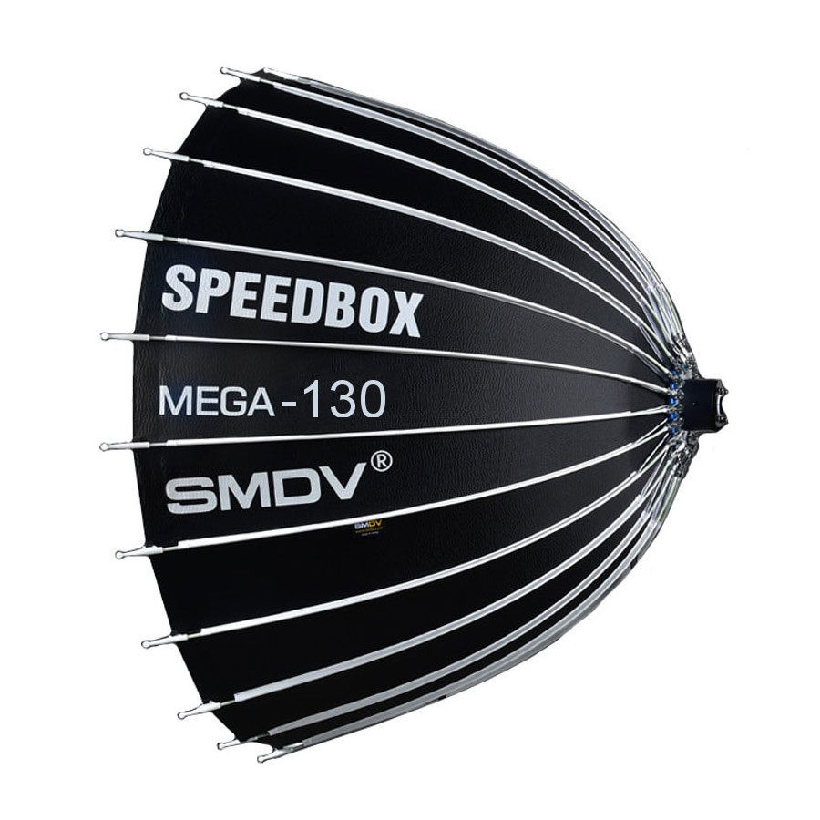 SMDV Speedbox Mega-130 Deep softbox Zilver Bowens