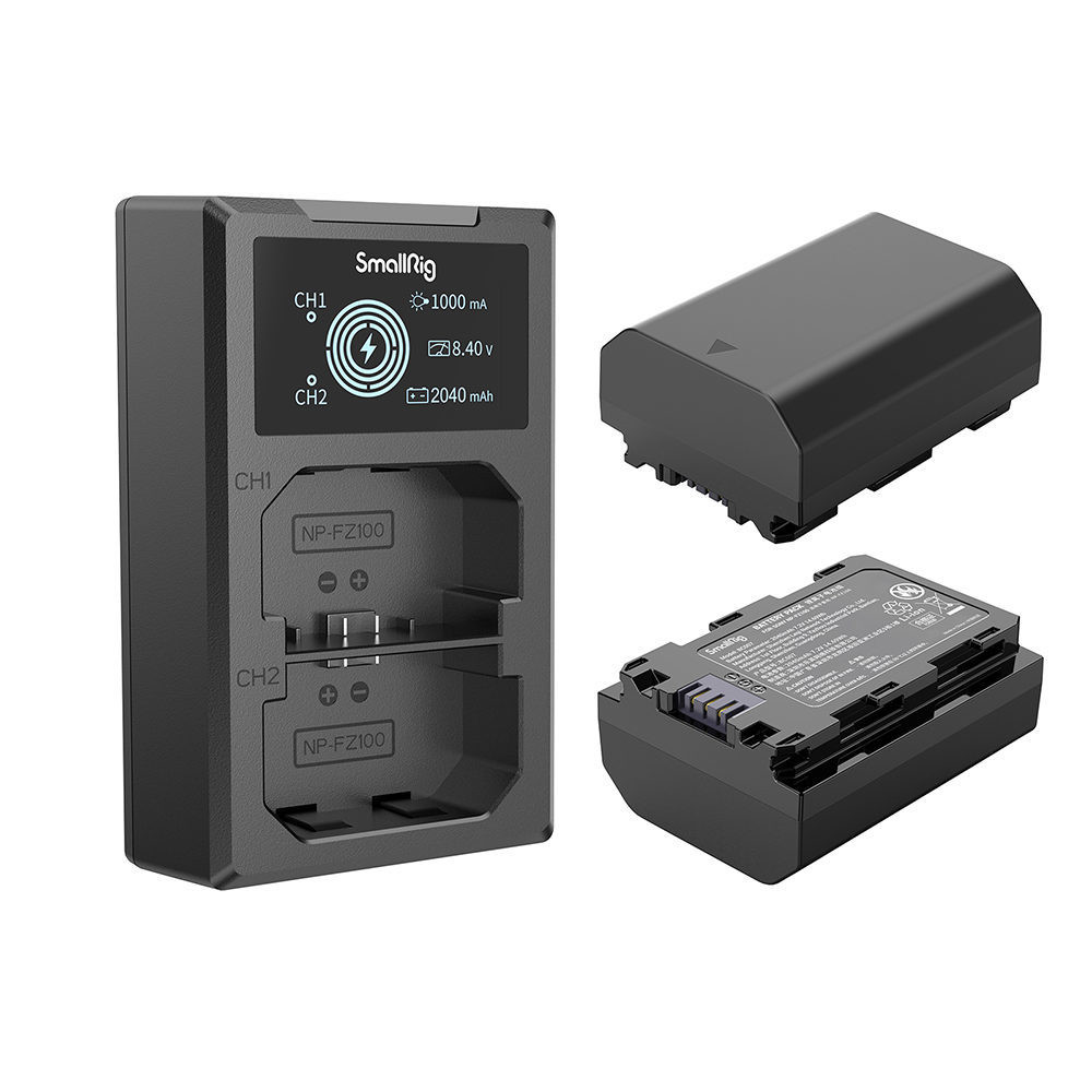 Sony NP-FZ100 Camera Battery Charger Kit (SmallRig 3824B)