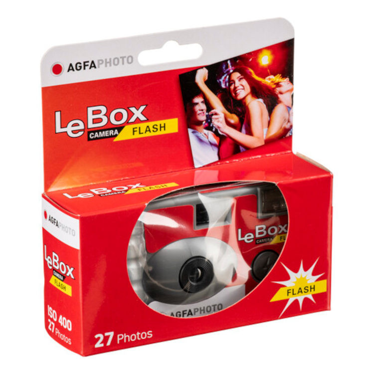 Agfaphoto LeBox 400 27 Flash Wegwerpcamera
