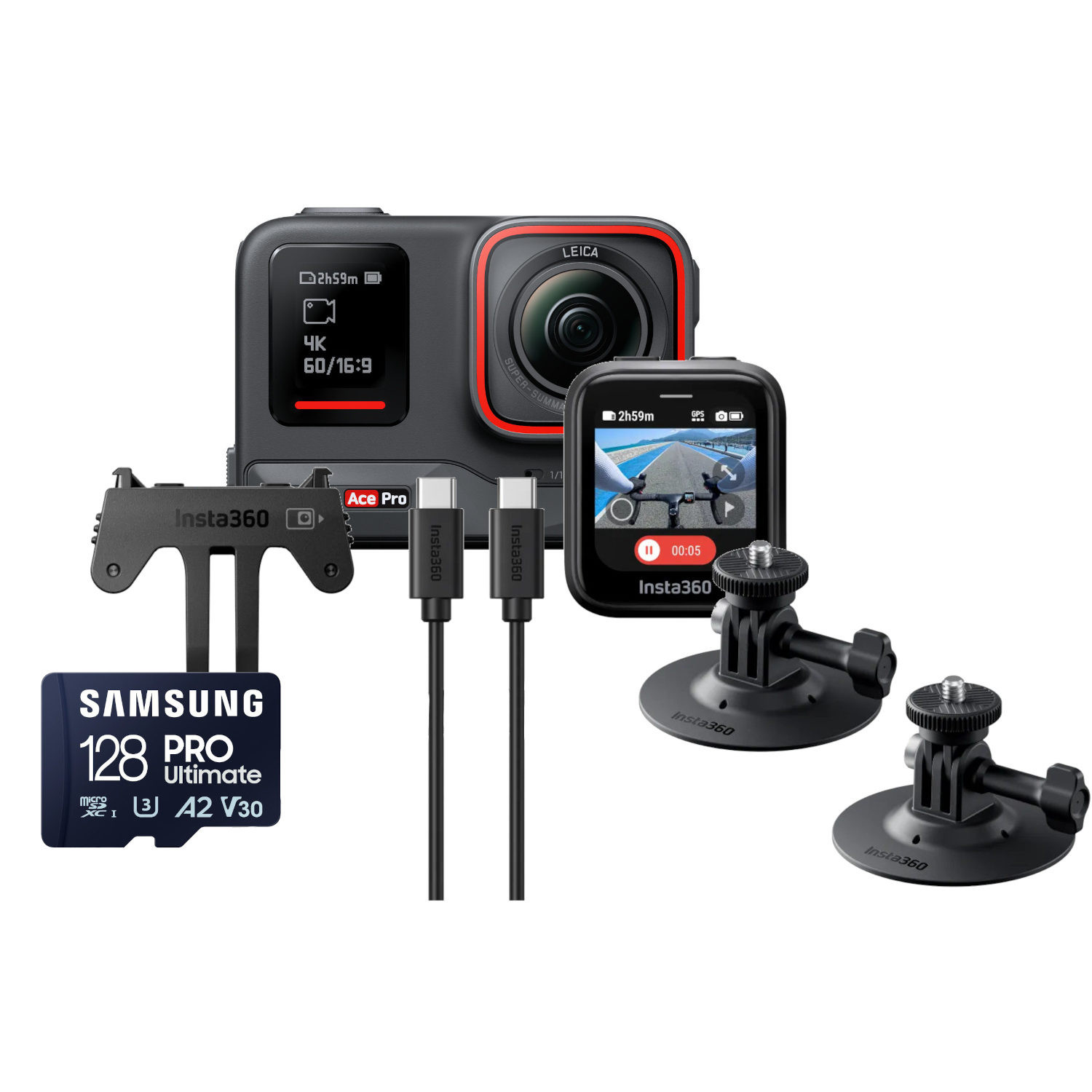 Insta360 Ace Pro action camera GPS-Ready Kit