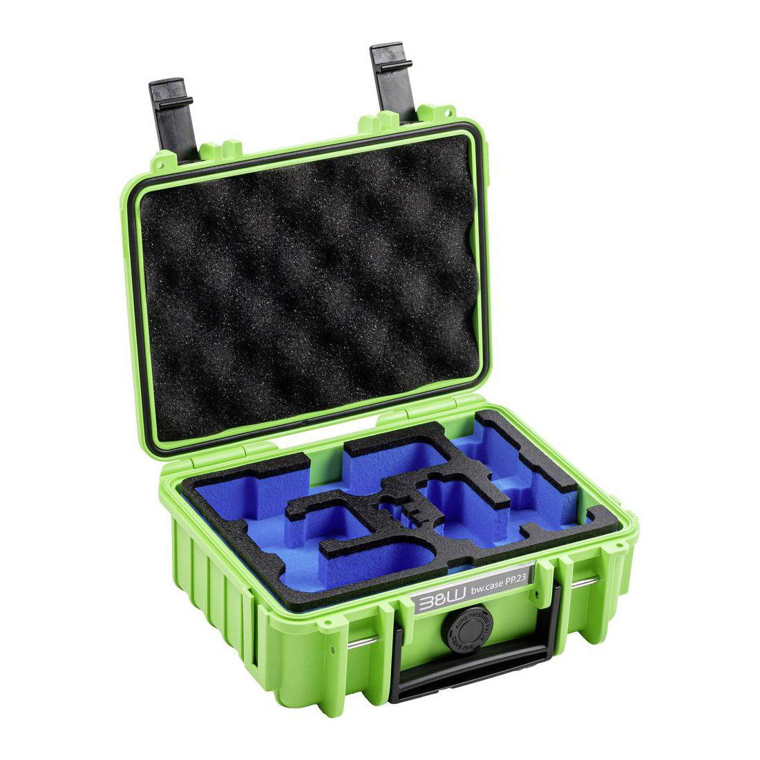 B&W Outdoor Case Type 500 - Groen voor DJI Osmo Pocket 3 Creator Combo