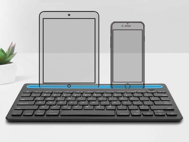 Draadloos Toetsenbord voor Smartphone en Tablet