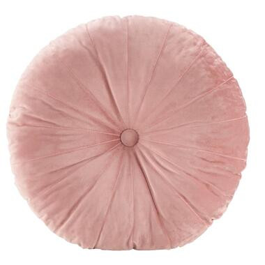 Sierkussen Mandarin Kaat - roze - Ø40 cm - Leen Bakker