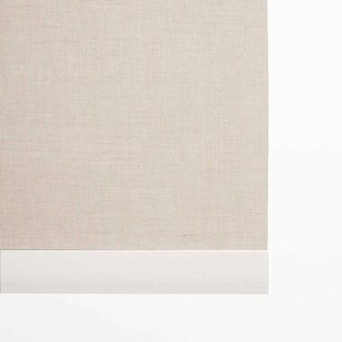 Decoratieve onderlat rolgordijn - wit - 180 cm - Leen Bakker