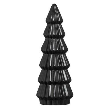 Beeld Kerstboom - Zwart - 18,3xØ7 cm - Leen Bakker