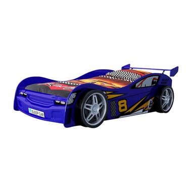 Vipack autobed Night Racer - blauw - 68,5x111x241,5 cm - Leen Bakker