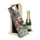 Champagne in bedrukte kist - René Schloesser (375ml)