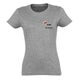 T-shirt voor vrouwen bedrukken - Grijs - XXL
