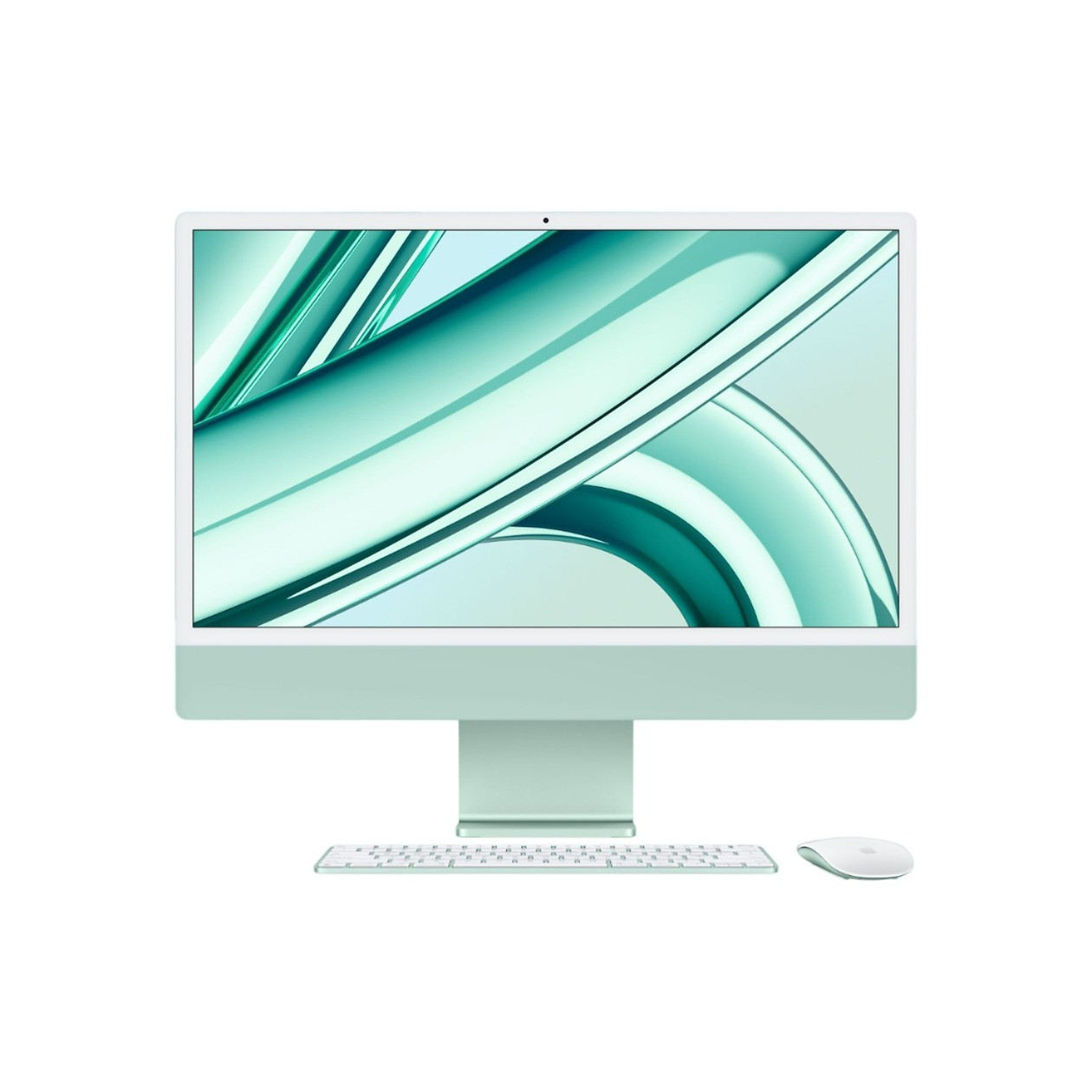 Apple iMac 24 (2023) M3 (8 core CPU/8 core GPU) 256GB All-in-one PC Groen