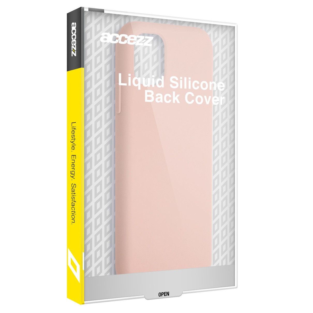 Accezz Liquid Silicone Backcover Samsung Galaxy S24 Ultra Telefoonhoesje Roze