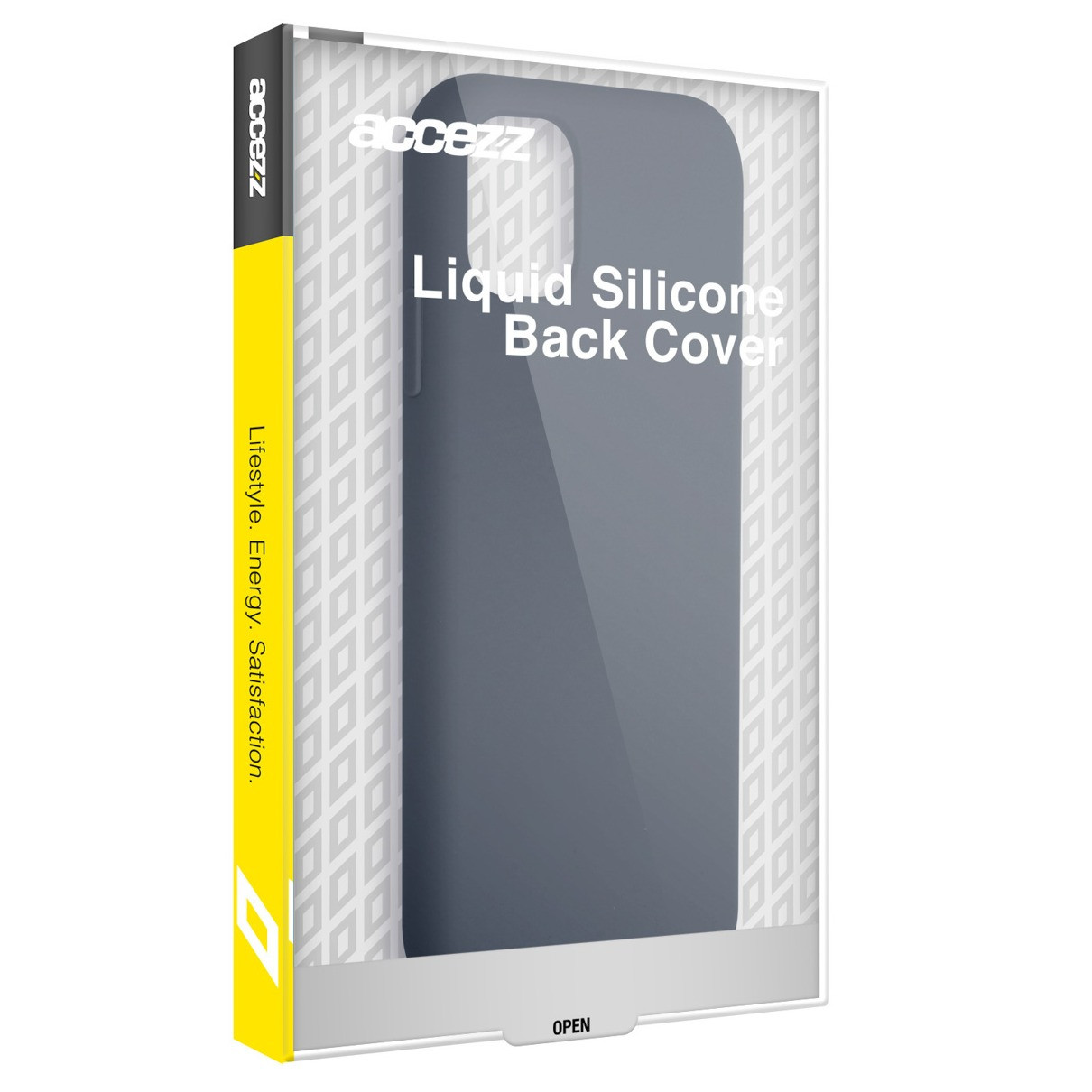 Accezz Liquid Silicone Backcover Samsung Galaxy S24 Telefoonhoesje Blauw