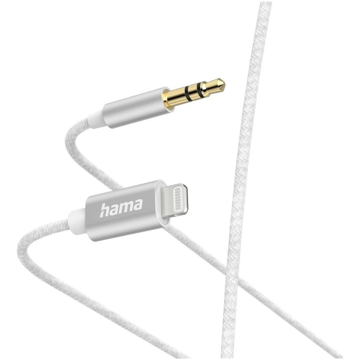Hama Audiokabel Lightning - 3,5mm jack 1m Mini jack kabel Wit