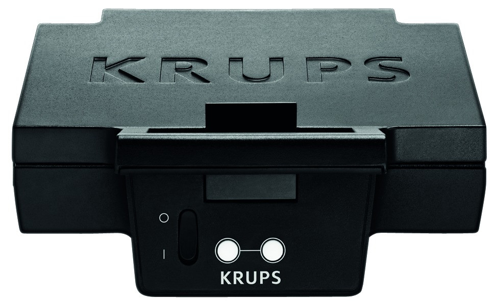 Krups FDK452 Tosti apparaat Zwart