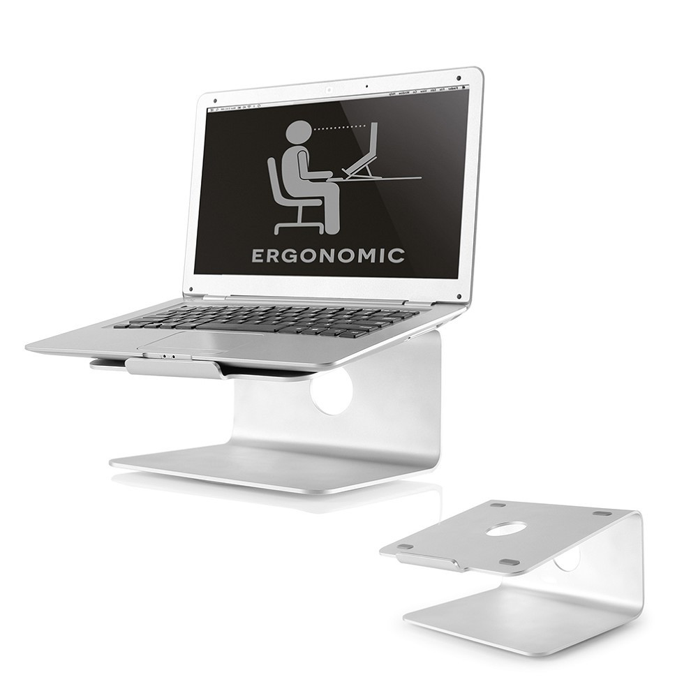 Neomounts NSLS050 Laptopstandaard Zilver