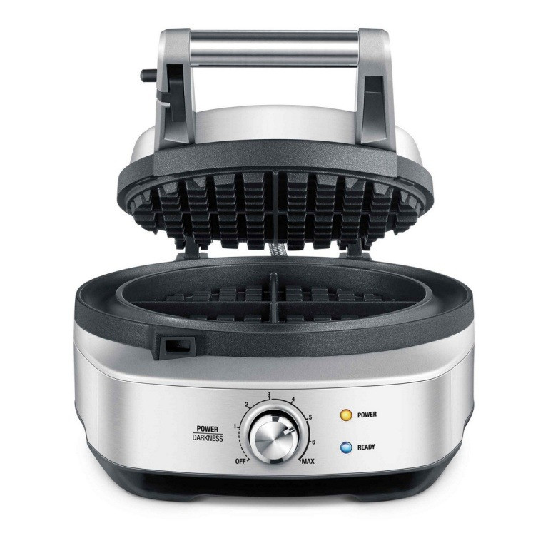 Sage THE NO-MESS WAFFLE Wafelmaker Zilver