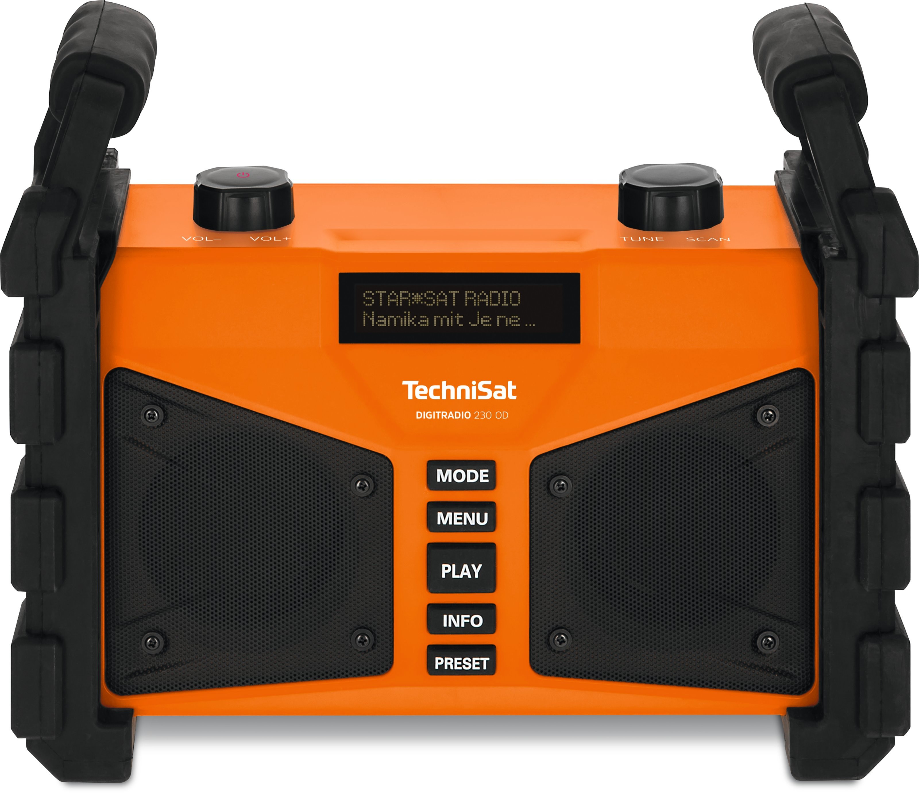 TechniSat DigitRadio 230 DAB radio Oranje