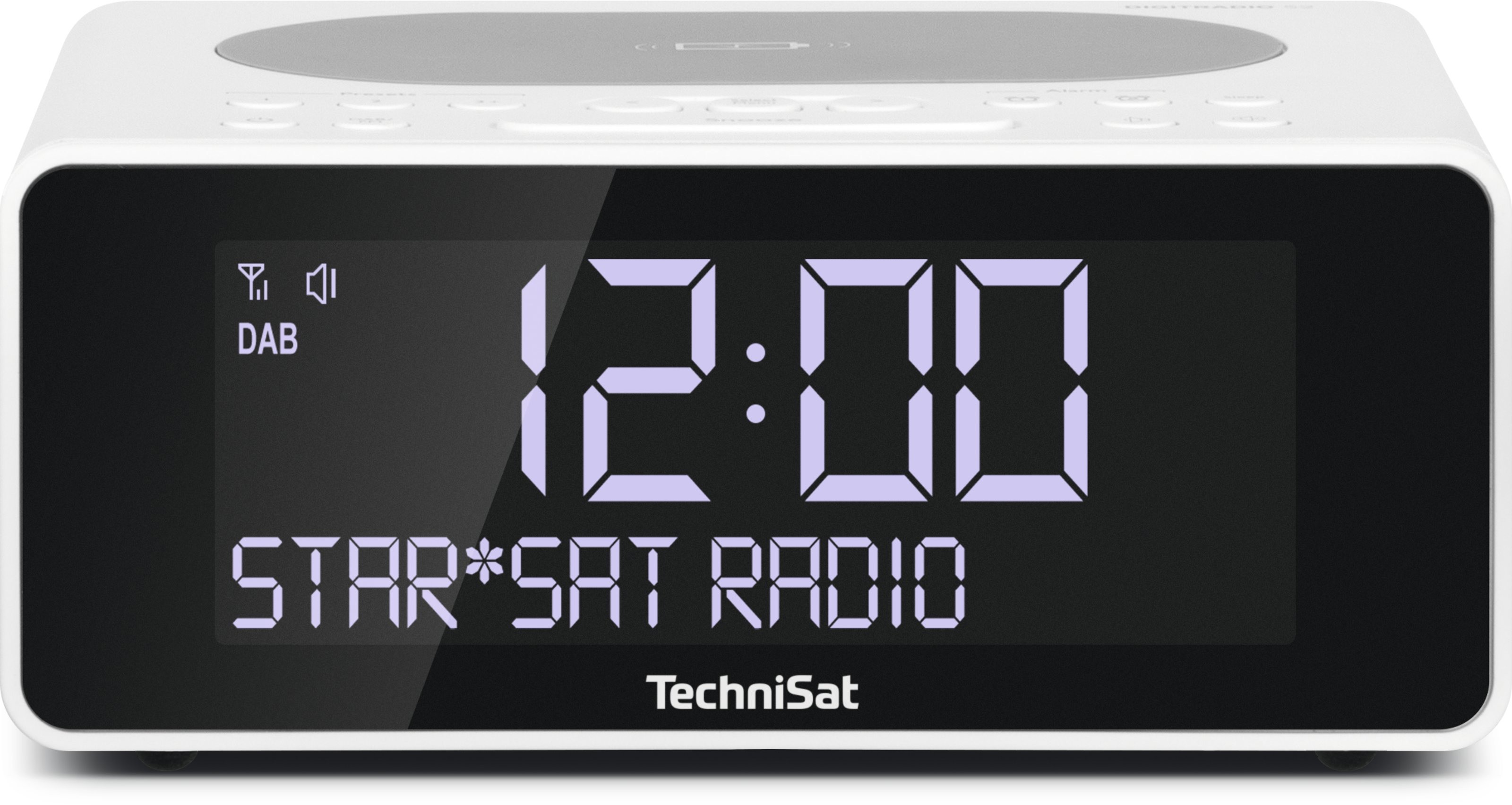 TechniSat DigitRadio 52 Wekker radio Wit
