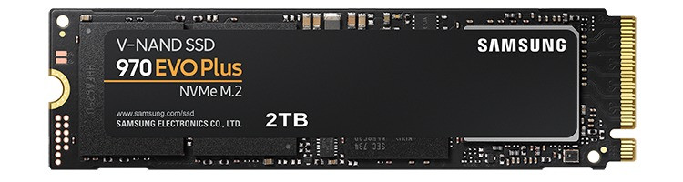 Samsung 970 EVO Plus M.2 SSD 2TB Interne SSD Zwart