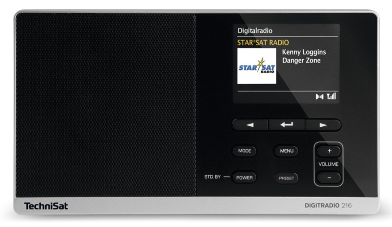 TechniSat Digitradio 216 Exclusief DAB radio Zwart