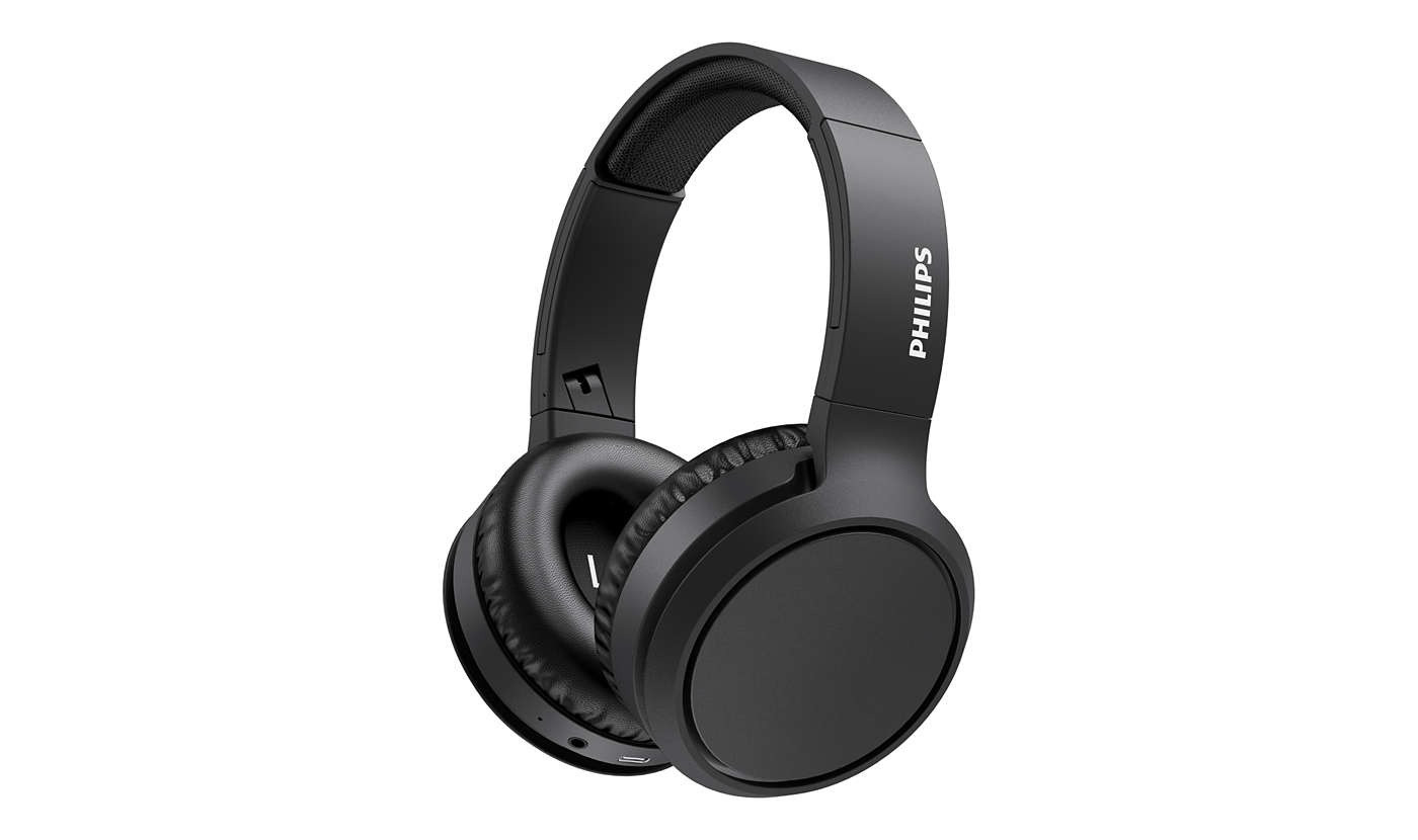 Philips TAH5205BK/00 bluetooth Over-ear hoofdtelefoon zwart