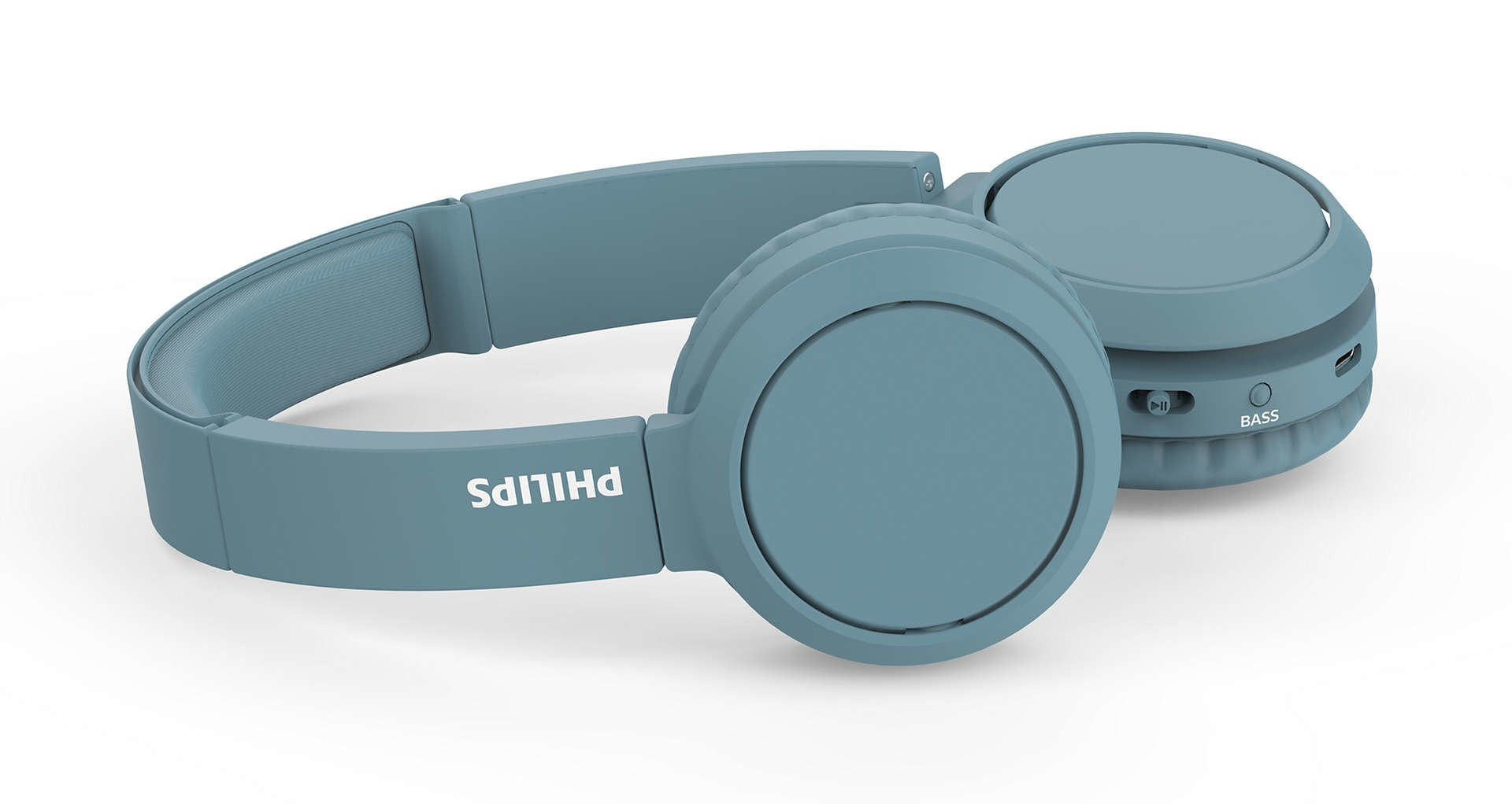 Philips TAH4205BL/00 bluetooth On-ear hoofdtelefoon blauw