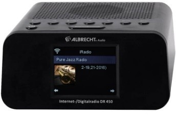 Albrecht DR 450 Hybride radio Zwart