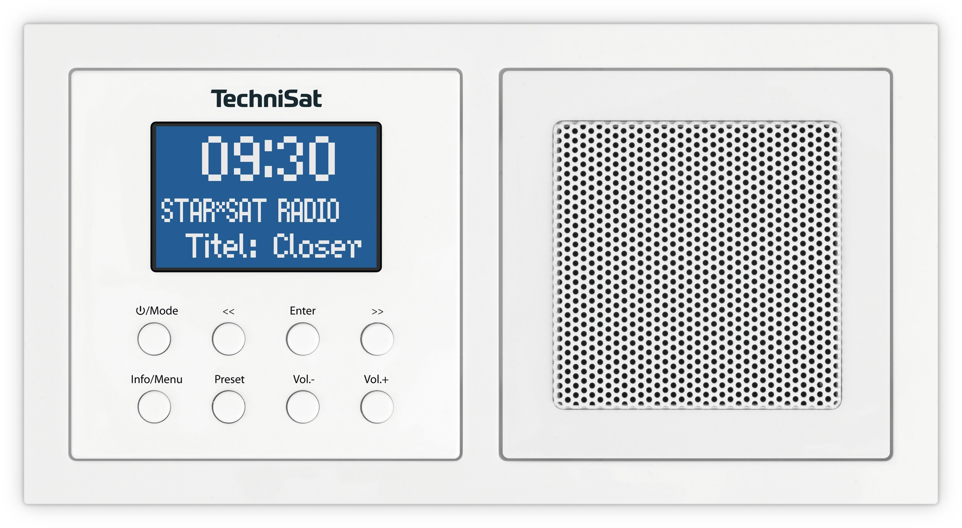 TechniSat UP1 DAB radio Wit