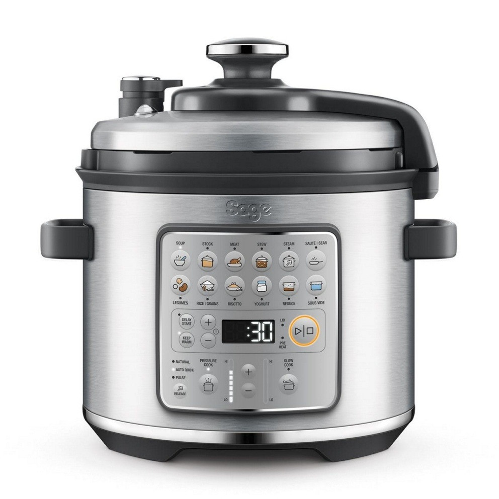 Sage THE FAST SLOW GO Slowcooker Zilver